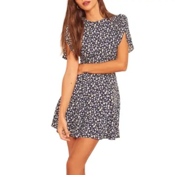 Reformation Dresses & Skirts - Reformation Violette A-Line Mini Dress in Elyse Sz 12